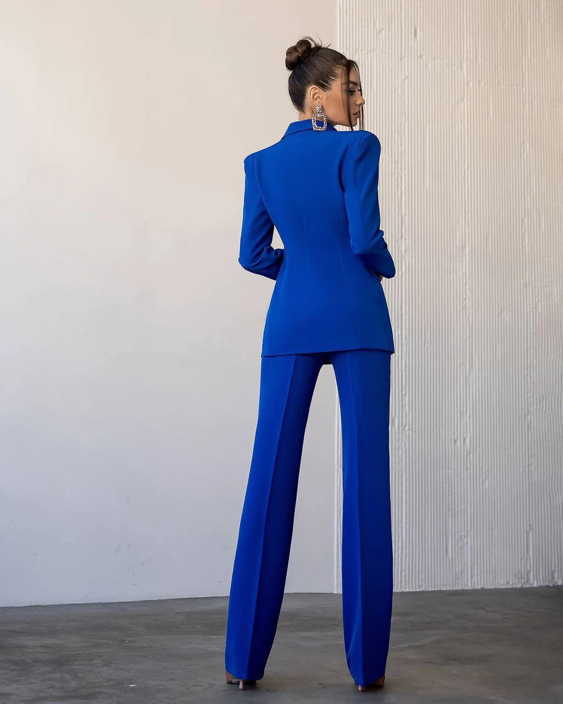 DENNISON Women Solid Slim Fit Single Breasted 2-Piece Formal Suit –  dennisonfashionindia